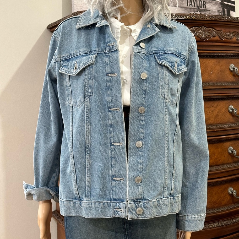 NWOT Topshop Moto Oversized Jacket